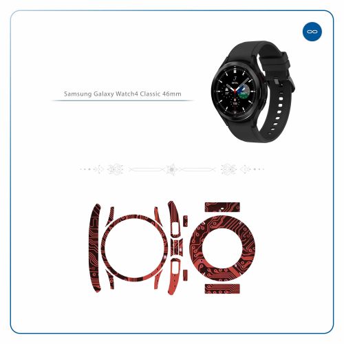 Samsung_Watch4 Classic 46mm_Red_Printed_Circuit_Board_2